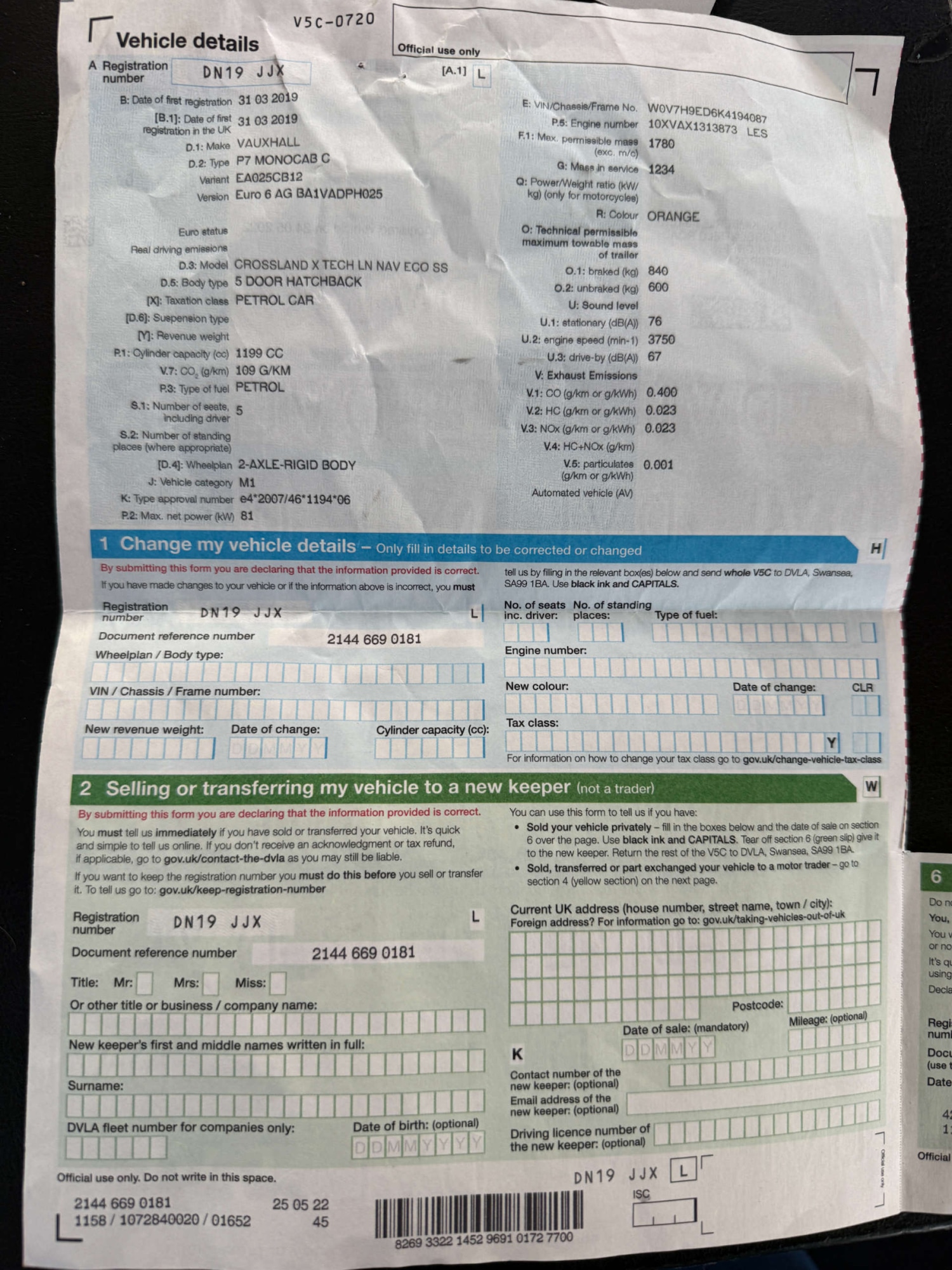 Used Vauxhall Crossland X 2019 for sale - 77262761: Photo 88