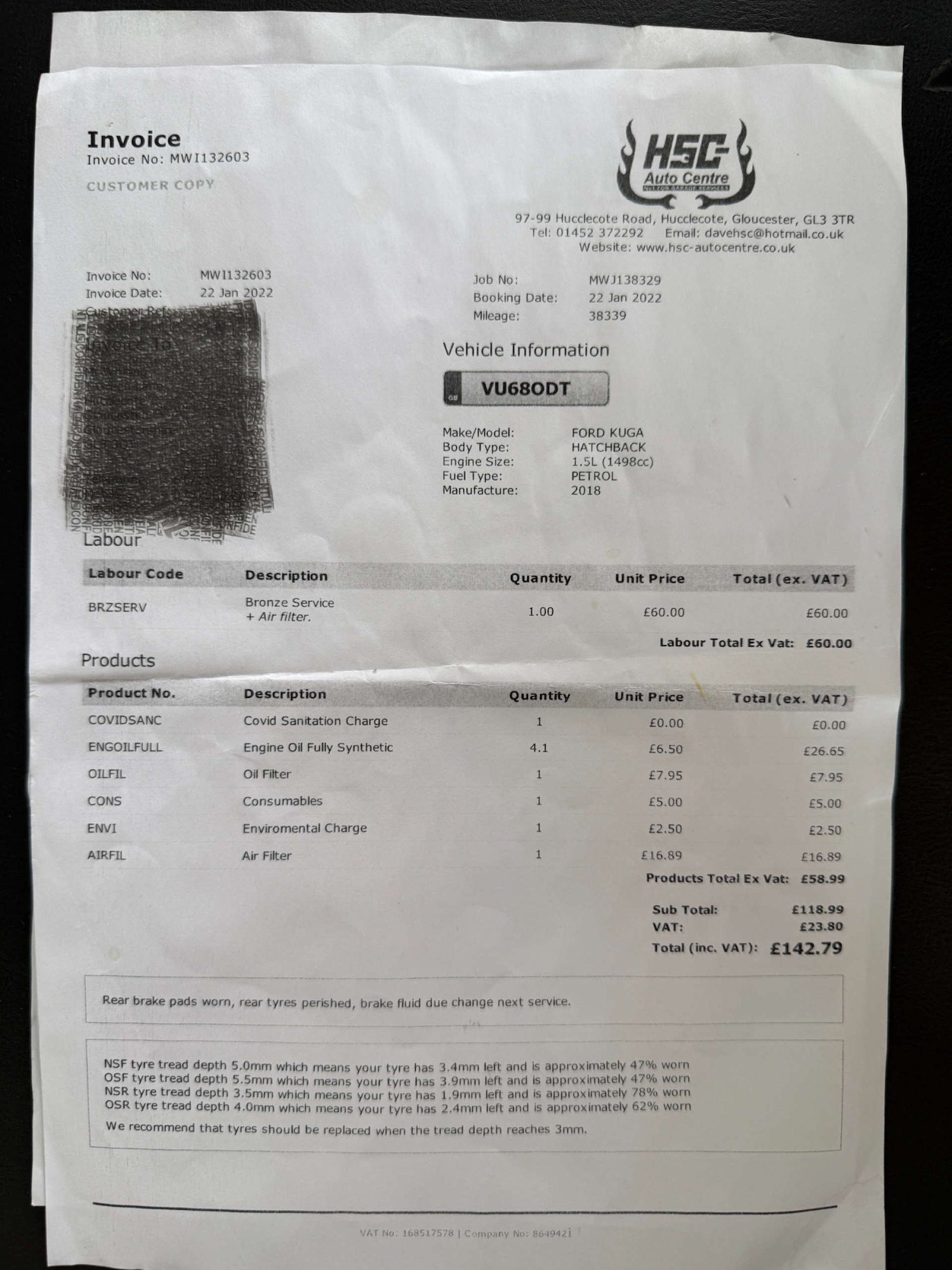 Used Ford Kuga 2018 for sale - 77262694: Photo 86