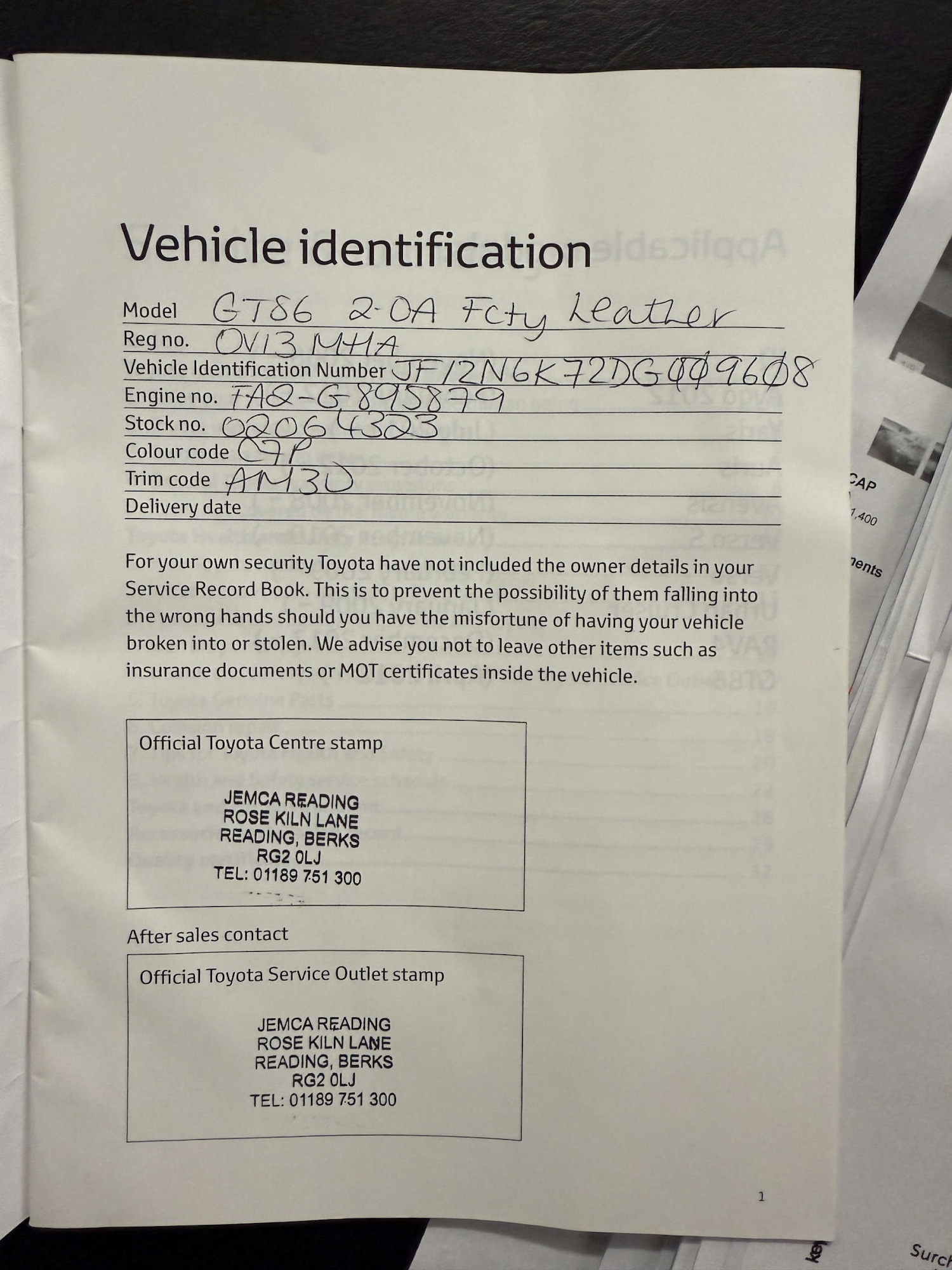 Used Toyota GT86 2013 for sale - 77262777: Photo 99