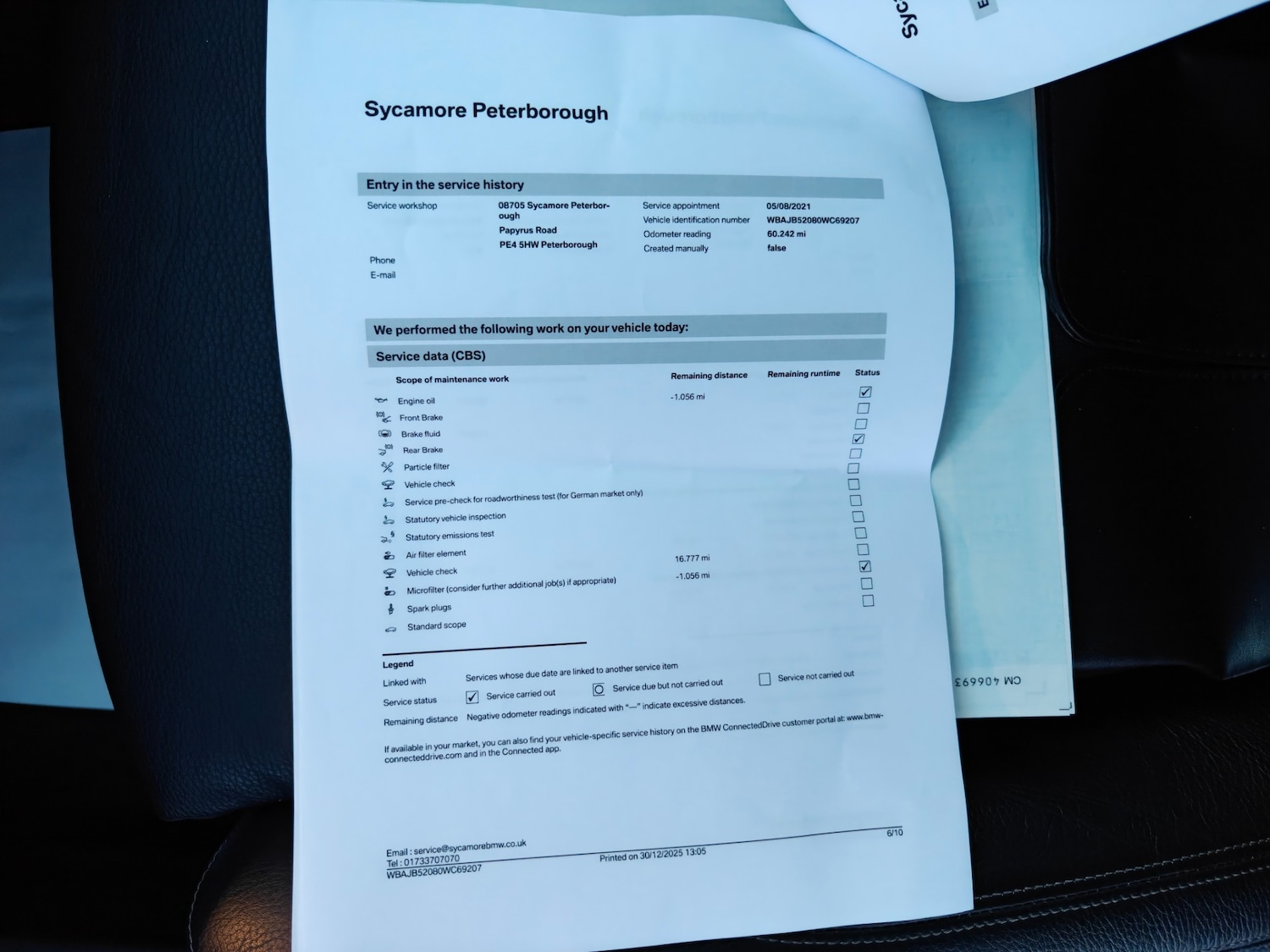 Used BMW 5 Series 2017 for sale - 77631008: Photo 26