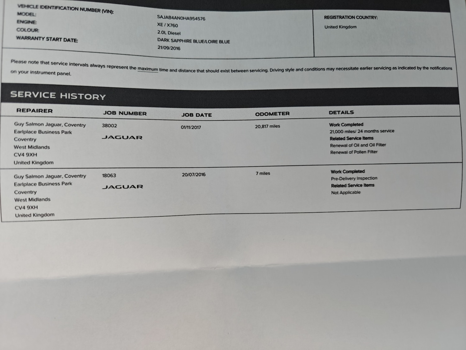 Used Jaguar XE 2016 for sale - 77318705: Photo 18