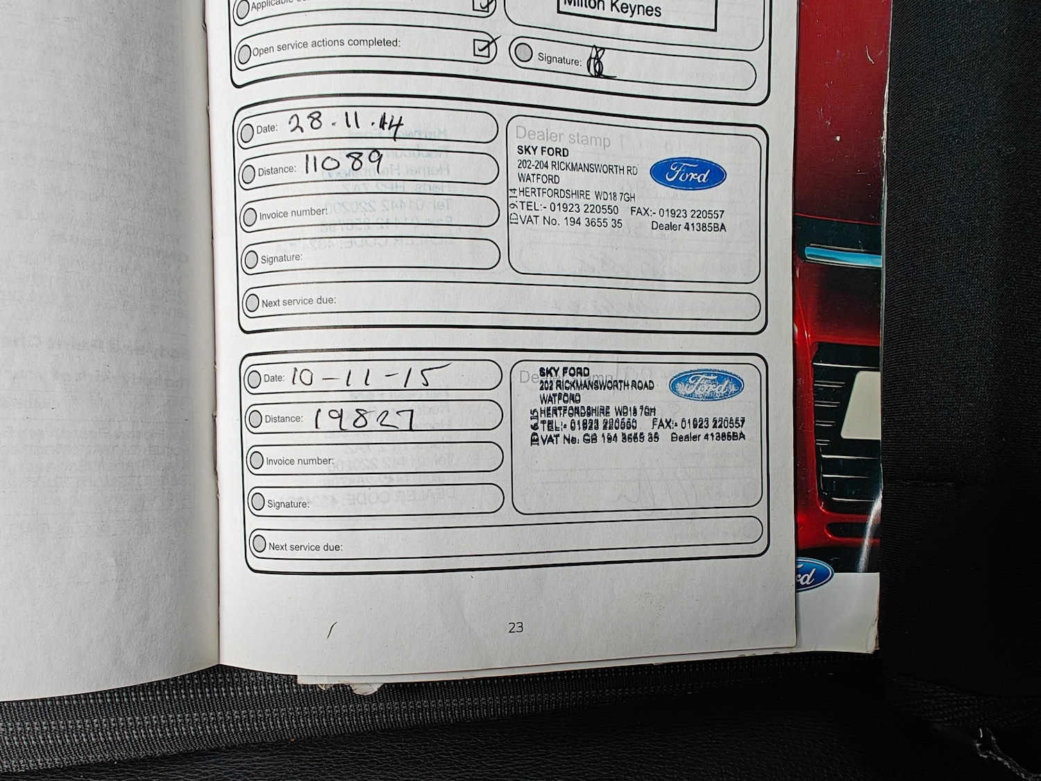 Vehicle 18