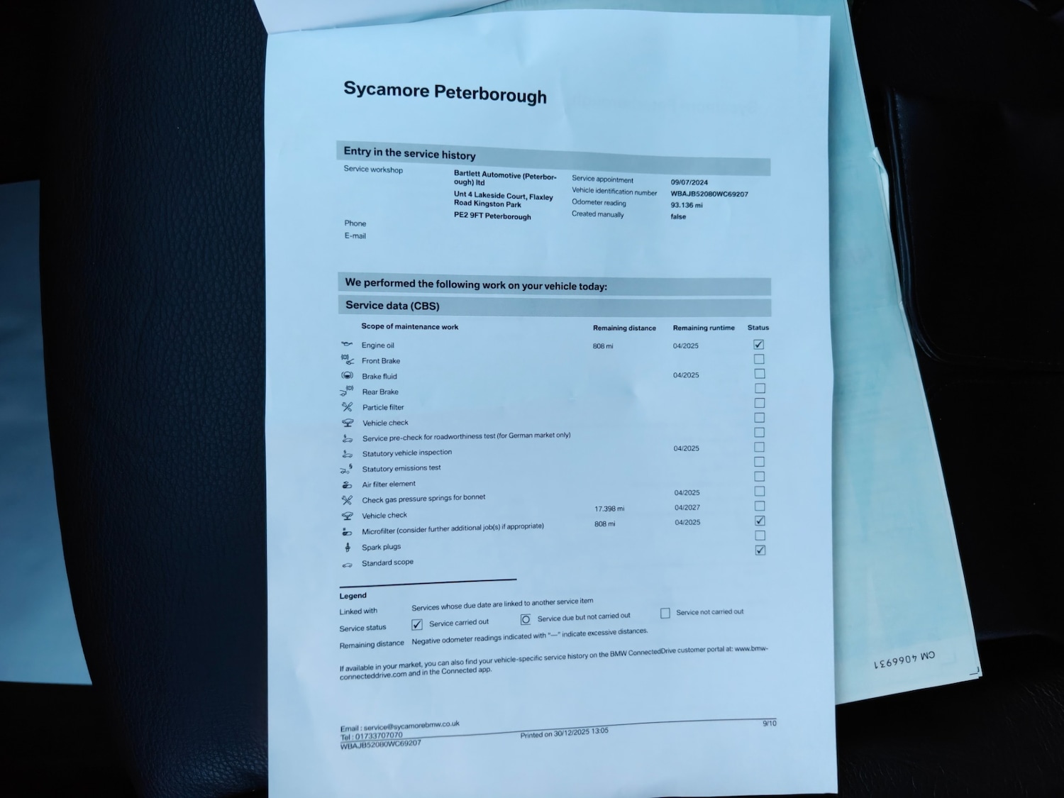 Used BMW 5 Series 2017 for sale - 77988555: Photo 20