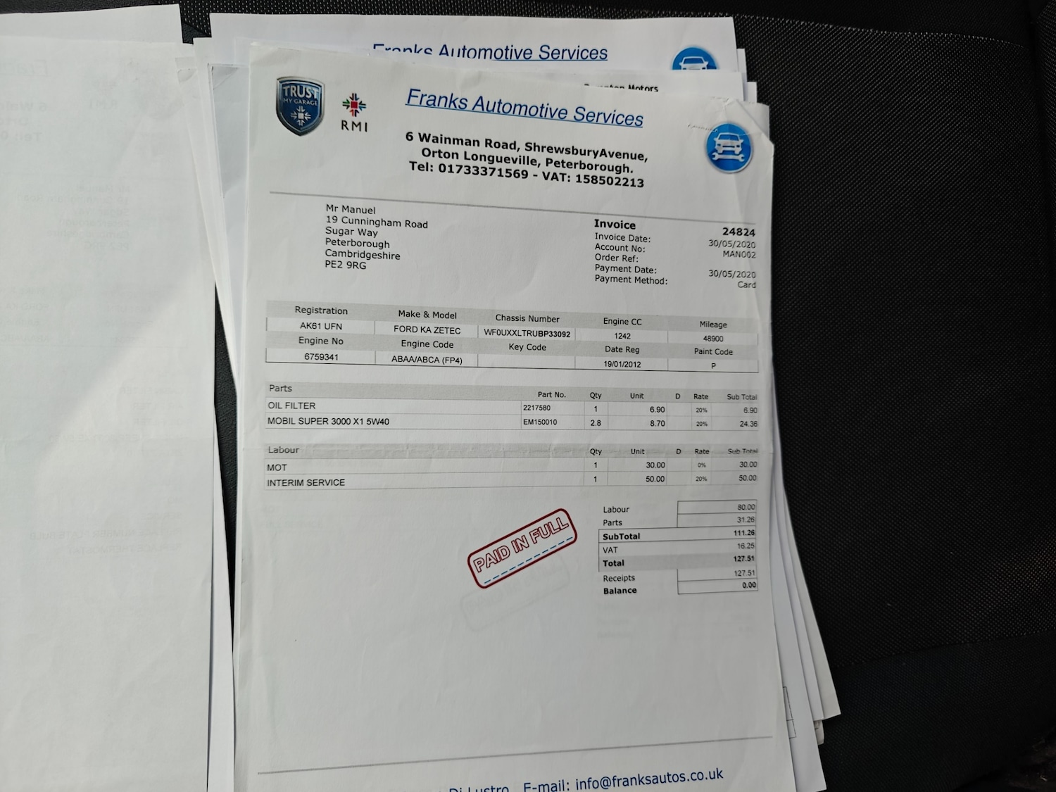 Used Ford Ka 2012 for sale - 76649053: Photo 26