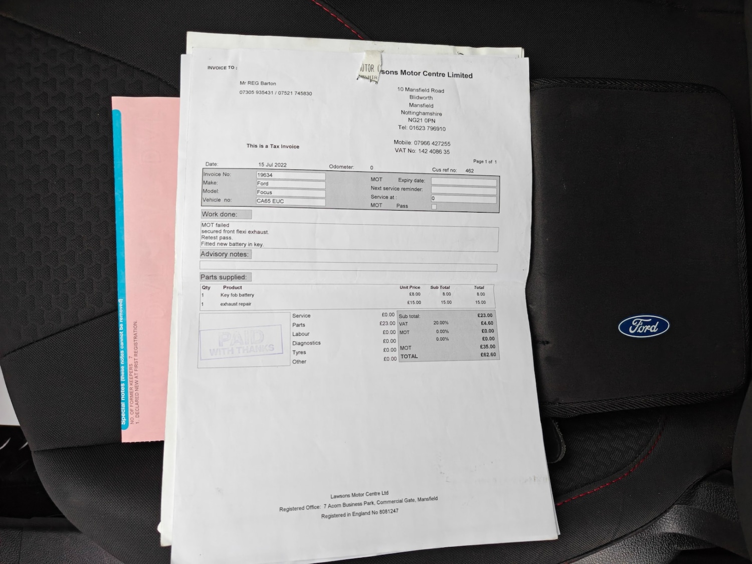 Used Ford Focus 2015 for sale - 77906740: Photo 20