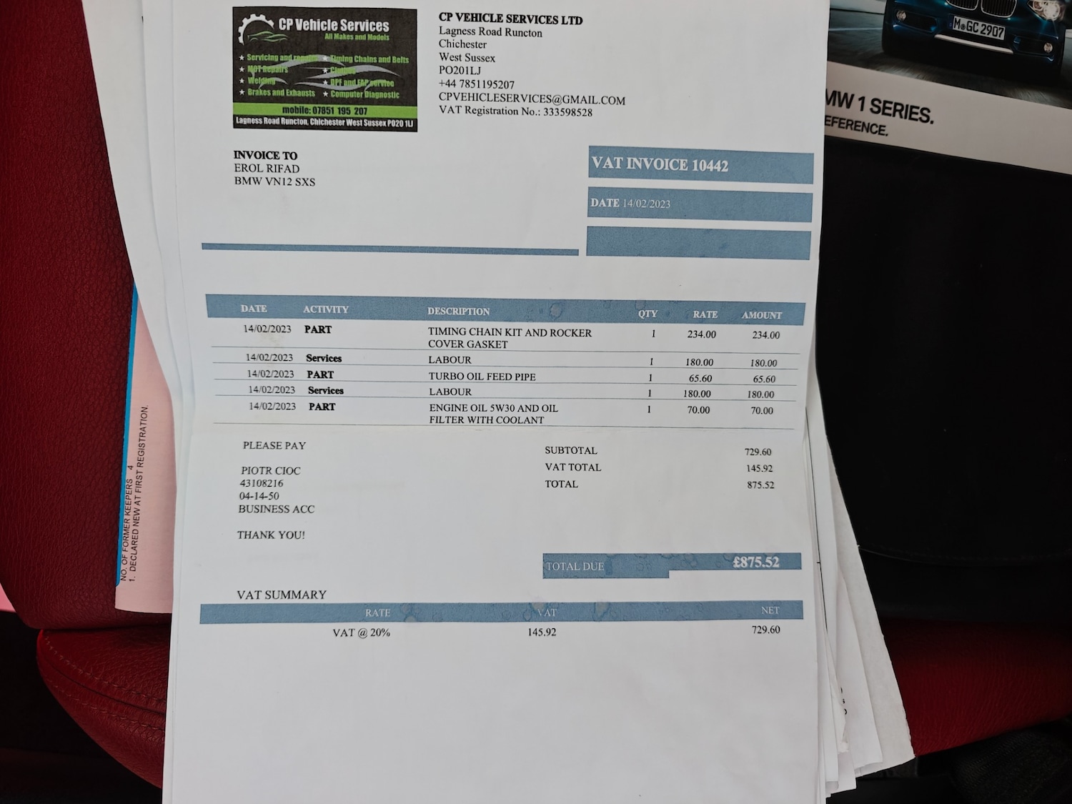 Vehicle 17
