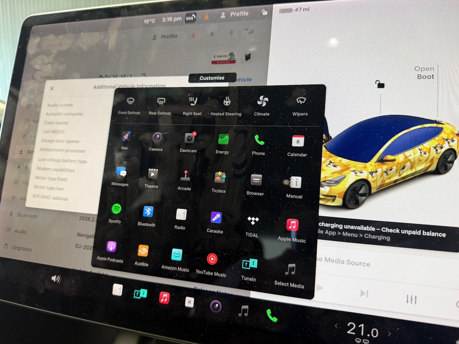 Used Tesla Model 3 2021 for sale - 78168306: Photo 22