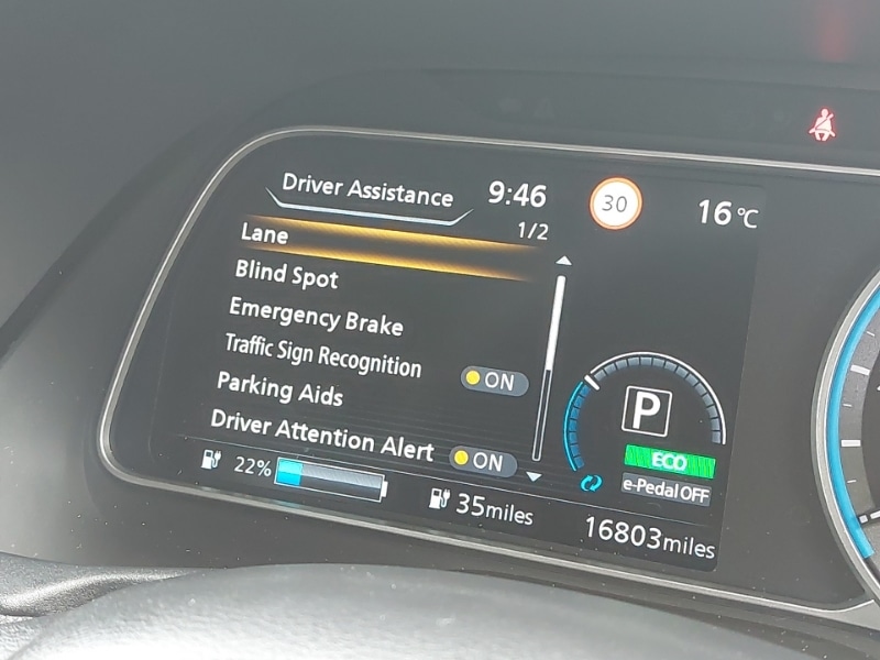 2022 Nissan Leaf 110kW N-Connecta 39kWh 5dr Auto Hatchback Electric Automatic - Picture 17 of 19