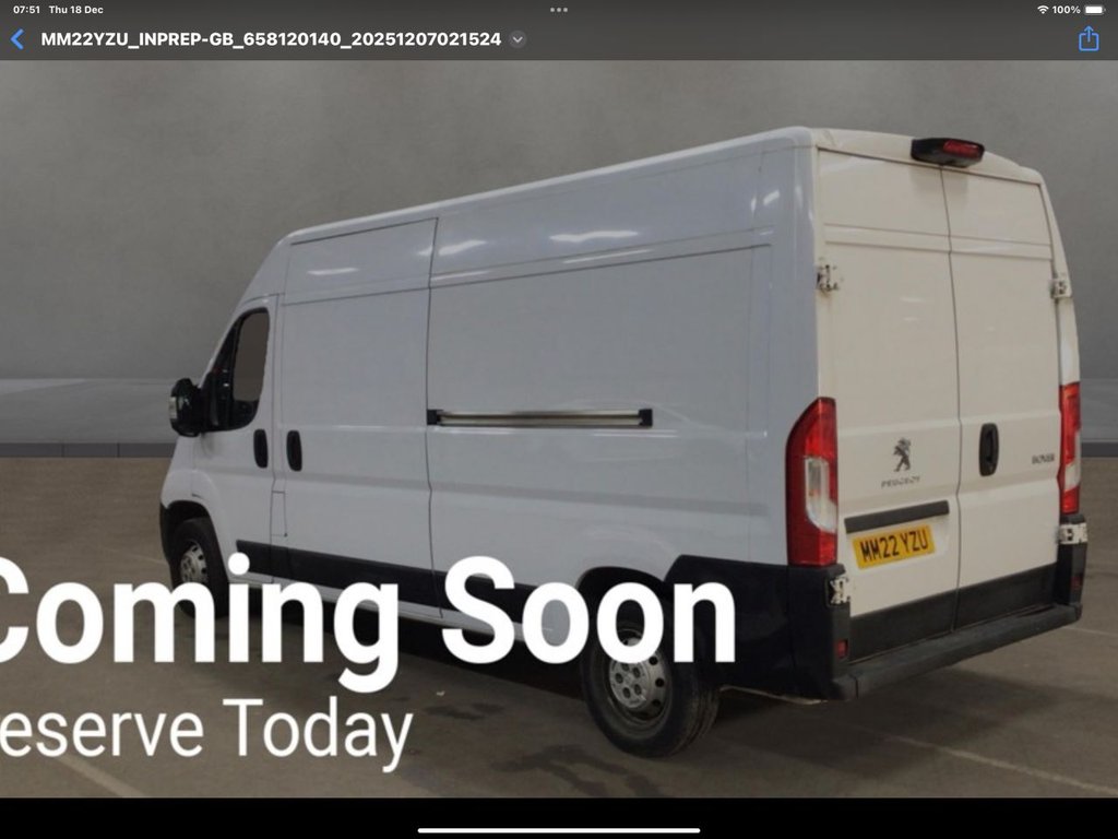 Used Peugeot Boxer 2022 for sale - 76986326: Photo 3