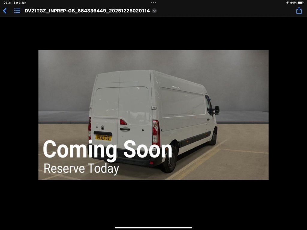 Used Vauxhall Movano 2021 for sale - 77157463: Photo 4