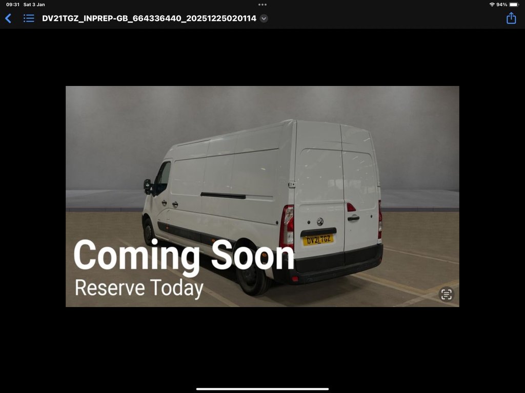 Used Vauxhall Movano 2021 for sale - 77157463: Photo 5