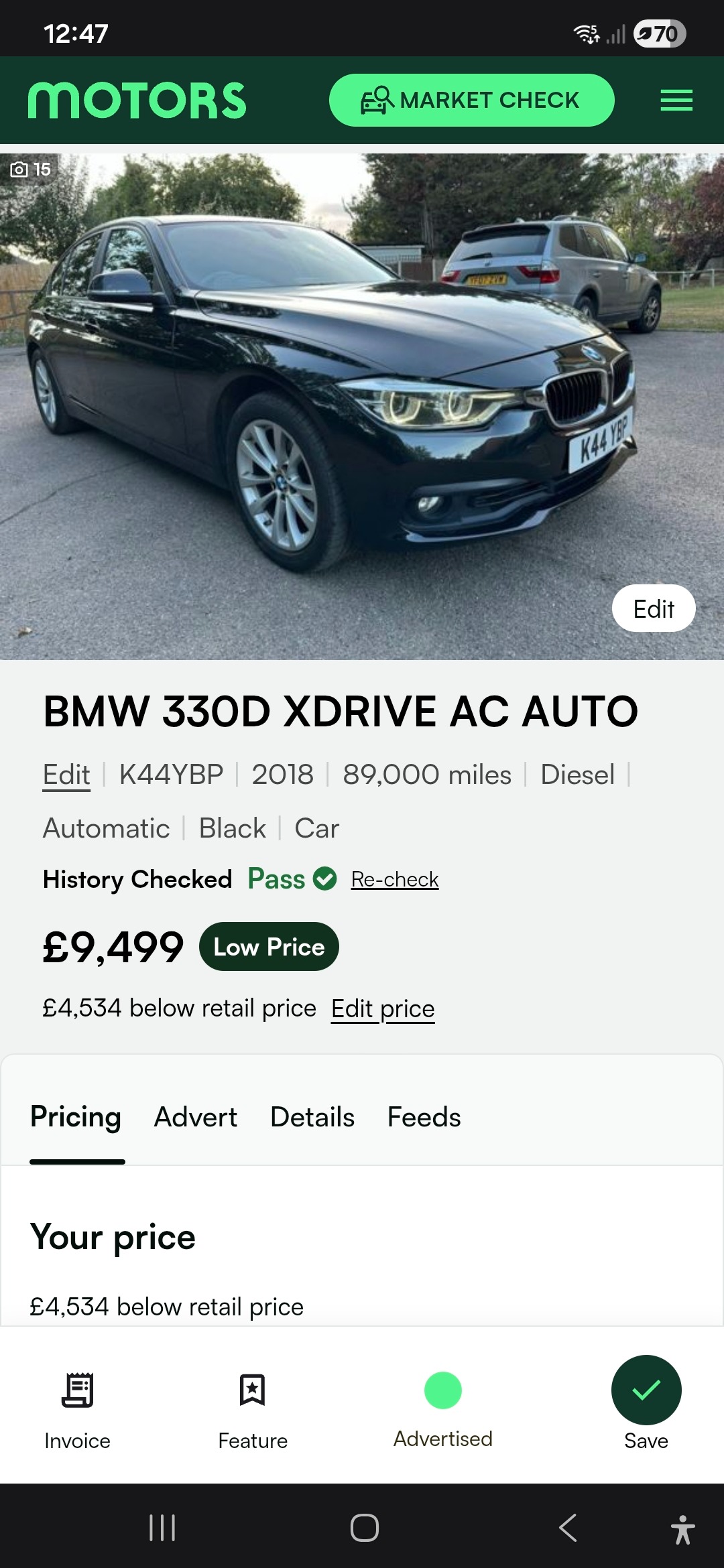 Used BMW 3 Series 2018 for sale - 75912538: Photo 18