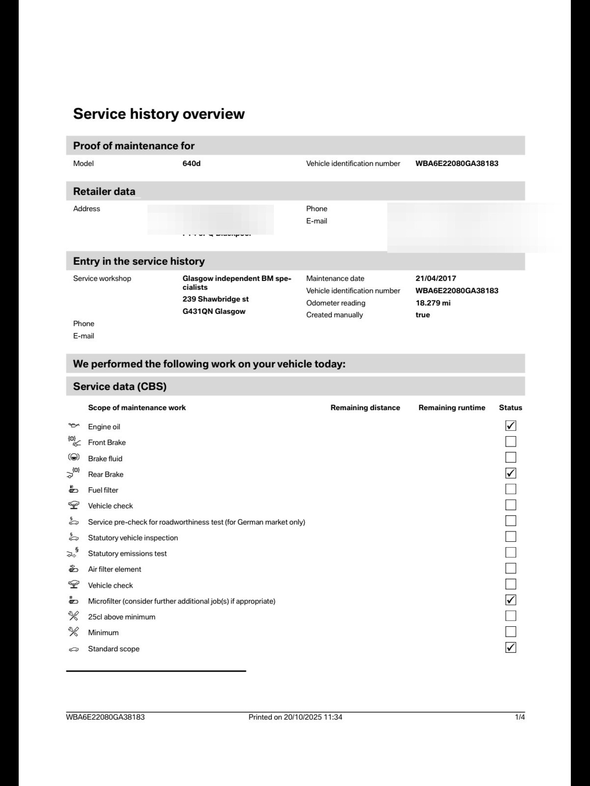 Used BMW 6 Series 2015 for sale - 76363133: Photo 60