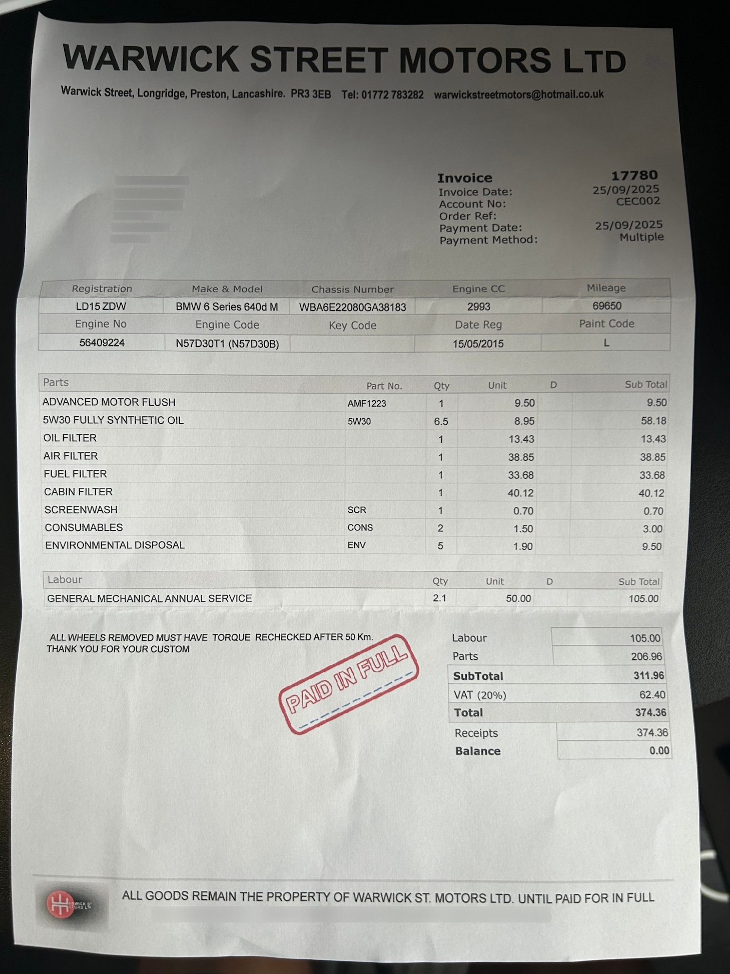 Used BMW 6 Series 2015 for sale - 76363133: Photo 61