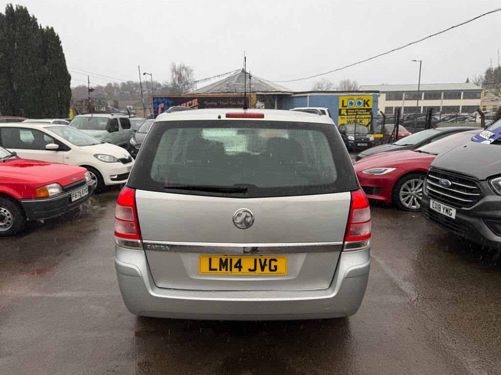 Used Vauxhall Zafira 2014 for sale - 77513909: Photo 5