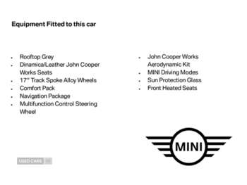 2021 - 1.5 Cooper Sport 3dr