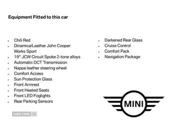 2022 - 1.5 Cooper Sport 6dr Auto 5-Door