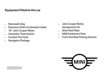 2019 - 1.5 Cooper S E Sport ALL4 PHEV 5dr Auto
