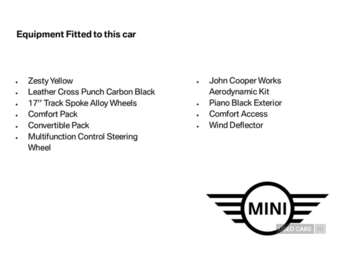 2022 - 2.0 Cooper S Sport 2dr