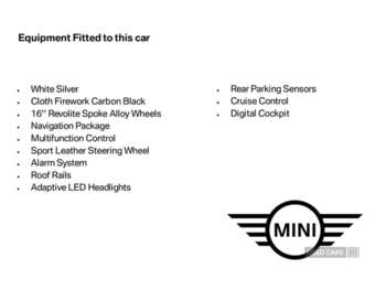 2021 - 1.5 Cooper Classic 5dr