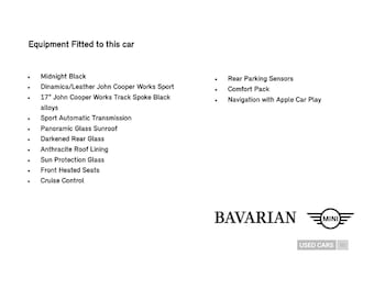 2021 - 2.0 John Cooper Works II 3dr Auto [8 Speed]