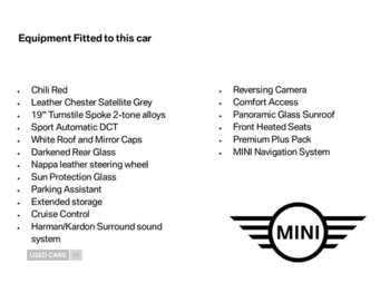 2022 - 2.0 Cooper S Exclusive 5dr Auto