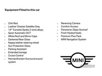 2022 - 2.0 Cooper S Exclusive 5dr Auto