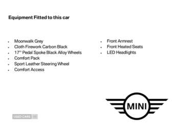 2022 - 1.5 Cooper Classic 5dr