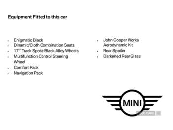 2019 - 1.5 Cooper Sport II 3dr
