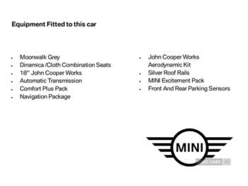 2019 - 1.5 Cooper S E Sport ALL4 PHEV 5dr Auto
