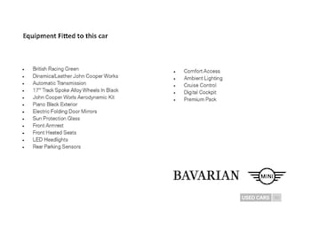 2023 - 1.5 Cooper Sport 3dr Auto