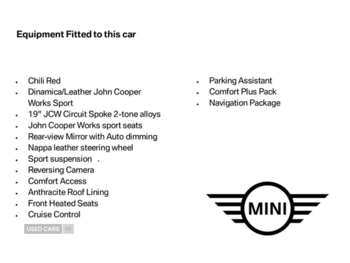 2022 - 1.5 Cooper Sport 6dr 5-Door