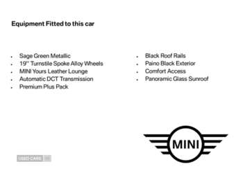 2022 - 1.5 Cooper Exclusive 5dr Auto [Comfort/Nav+ Pack]