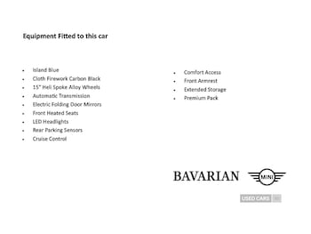 2022 - 1.5 Cooper Classic 5dr Auto