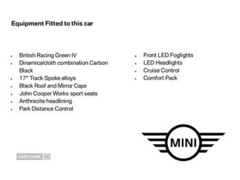 2020 - 2.0 Cooper S Sport II 3dr