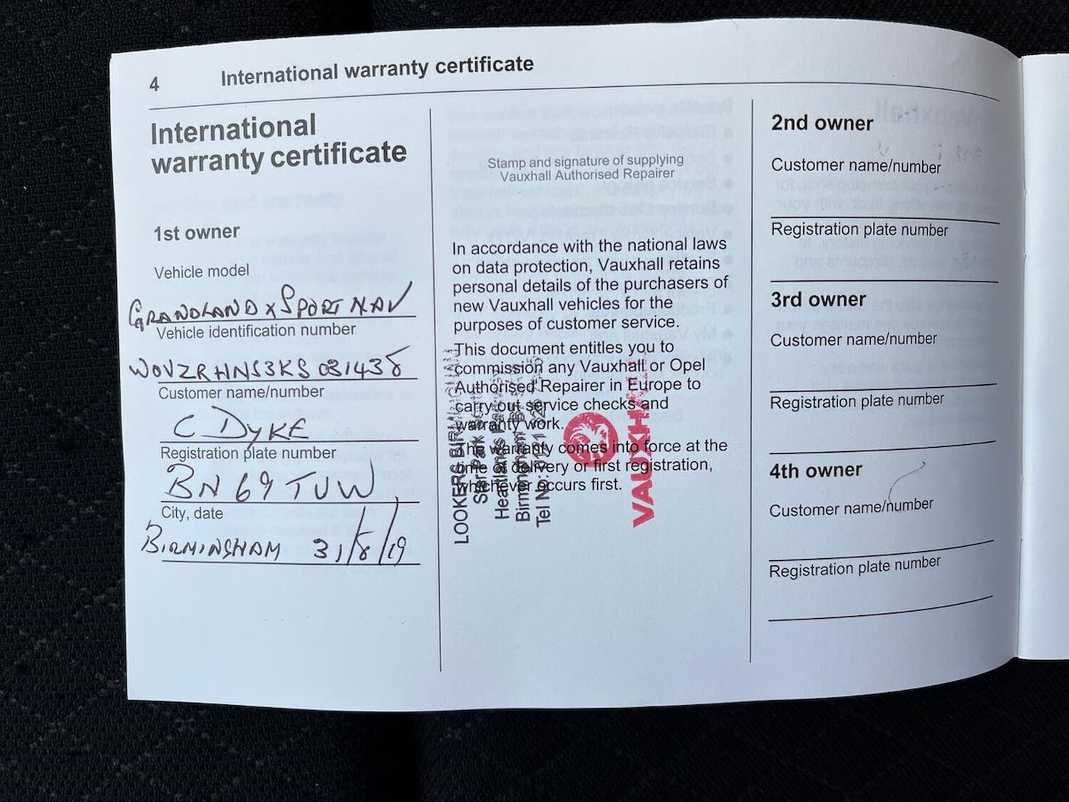 Used Vauxhall Grandland X 2019 for sale - 76490628: Photo 44