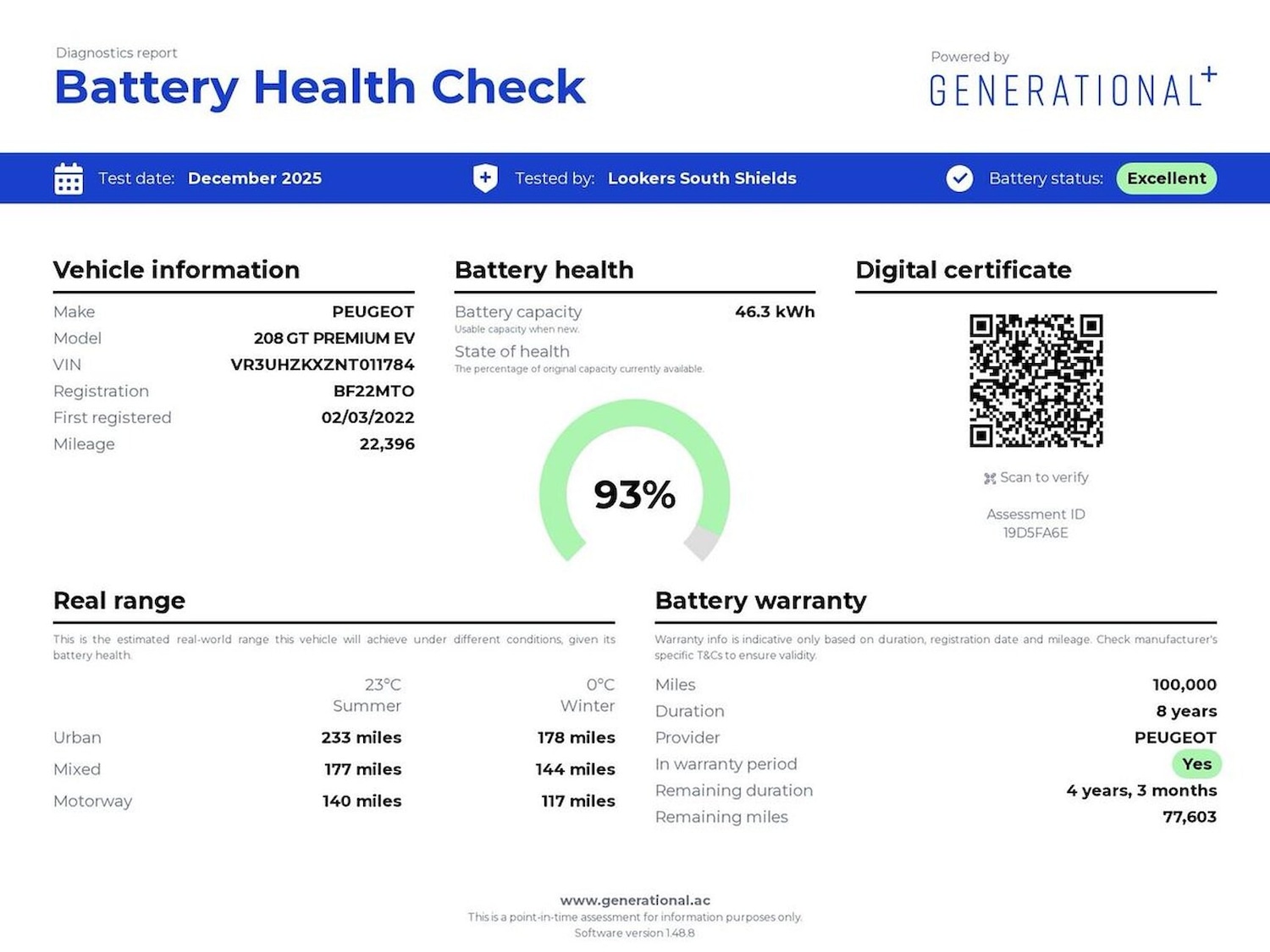 Used Peugeot 208 2022 for sale - 77488530: Photo 51