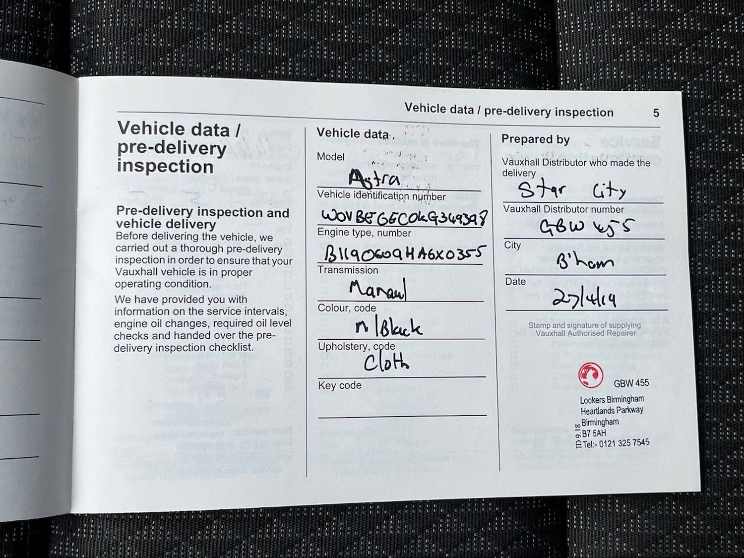 Used Vauxhall Astra 2019 for sale - 76324697: Photo 44