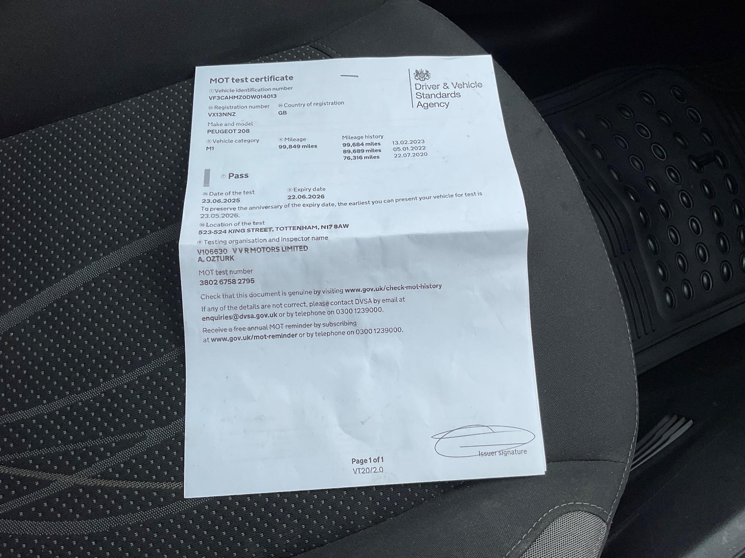 Vehicle 25