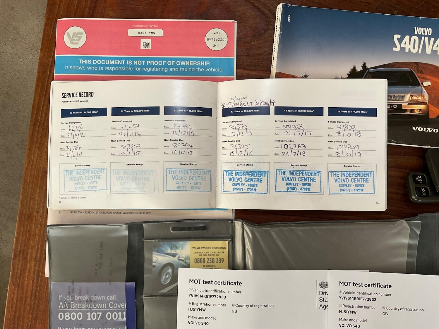 Used Volvo S40 2001 for sale - 76608418: Photo 32