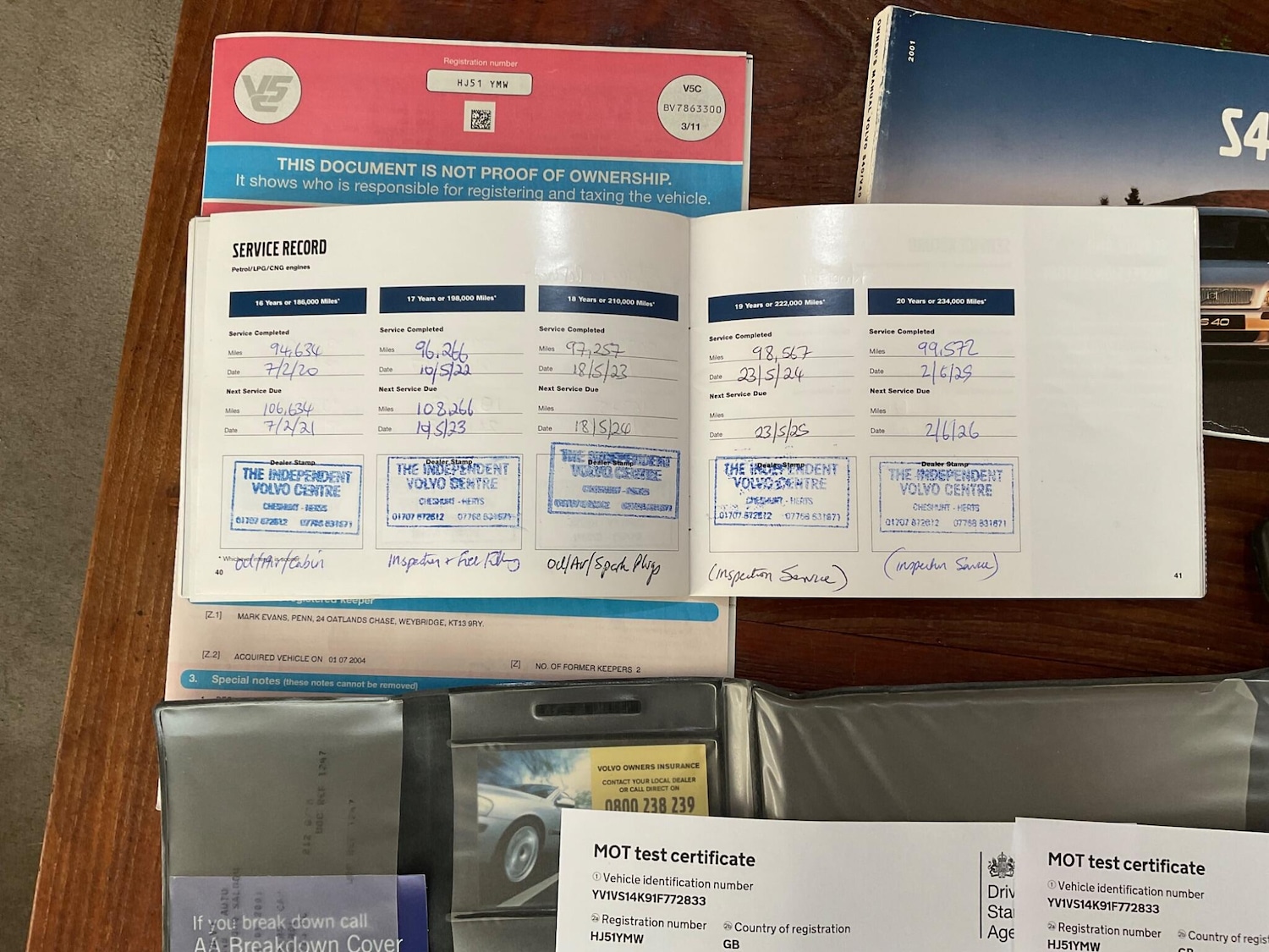 Used Volvo S40 2001 for sale - 76608418: Photo 33