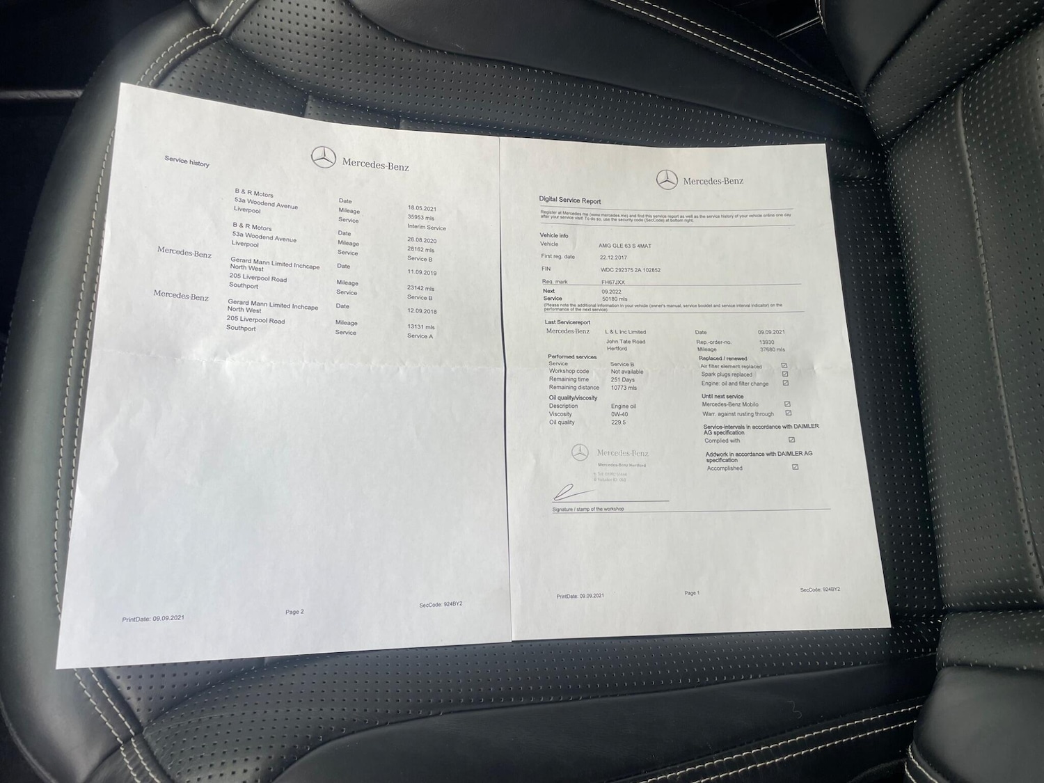 Used Mercedes-Benz GLE 2017 for sale - 76032545: Photo 26