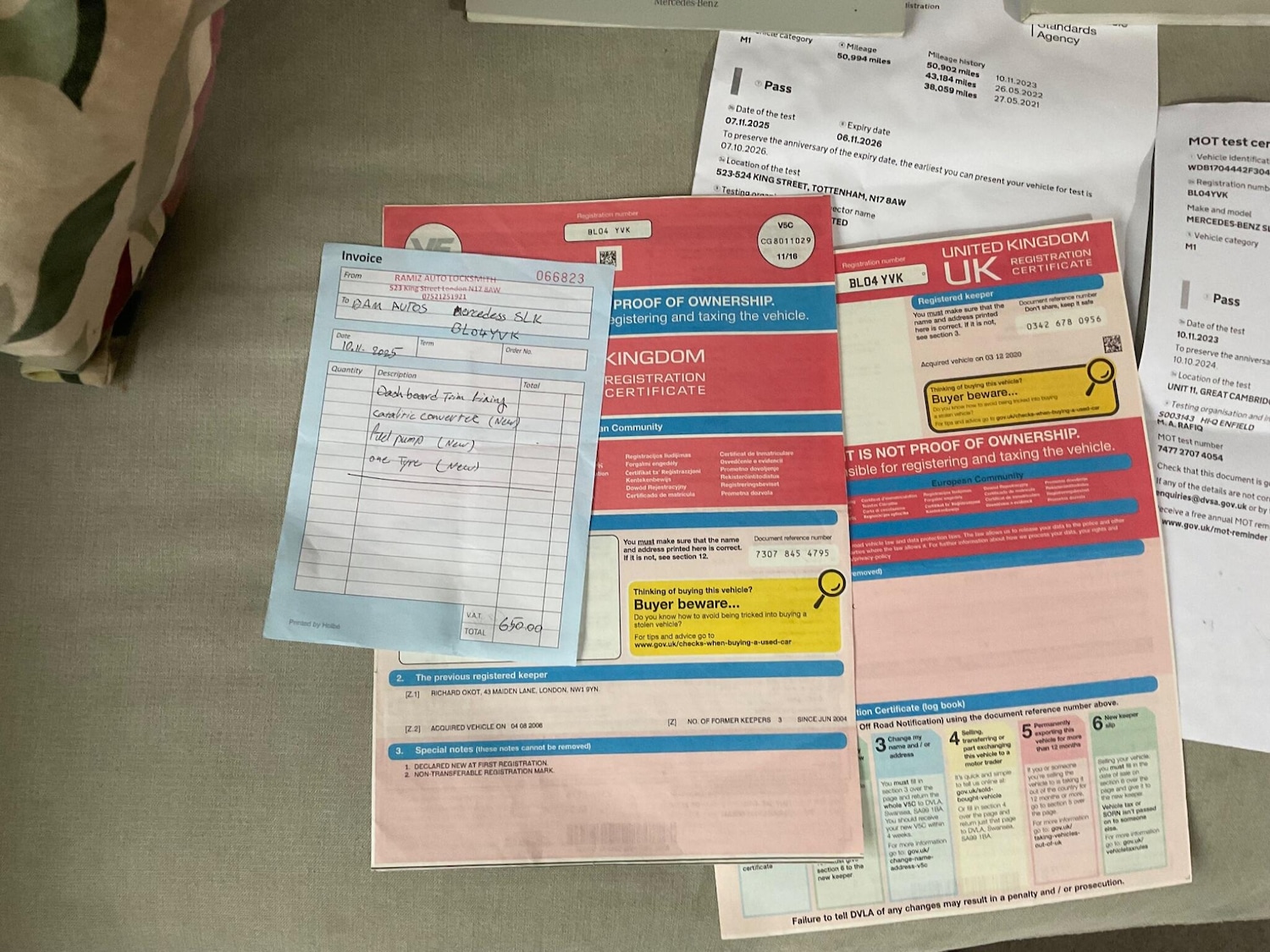 Used Mercedes-Benz SLK for sale - 77242504: Photo 26