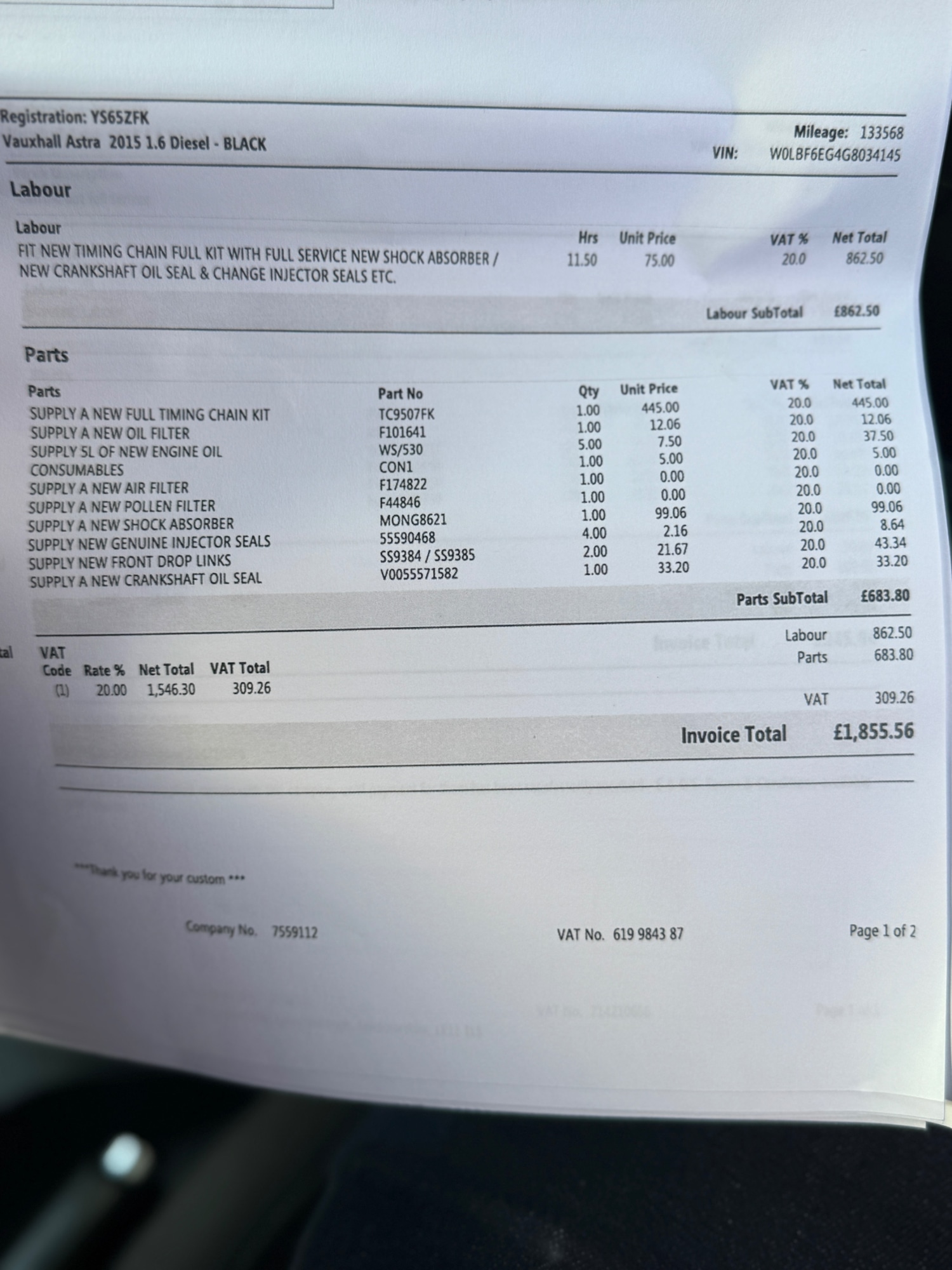 Used Vauxhall Astra 2016 for sale - 77228483: Photo 17