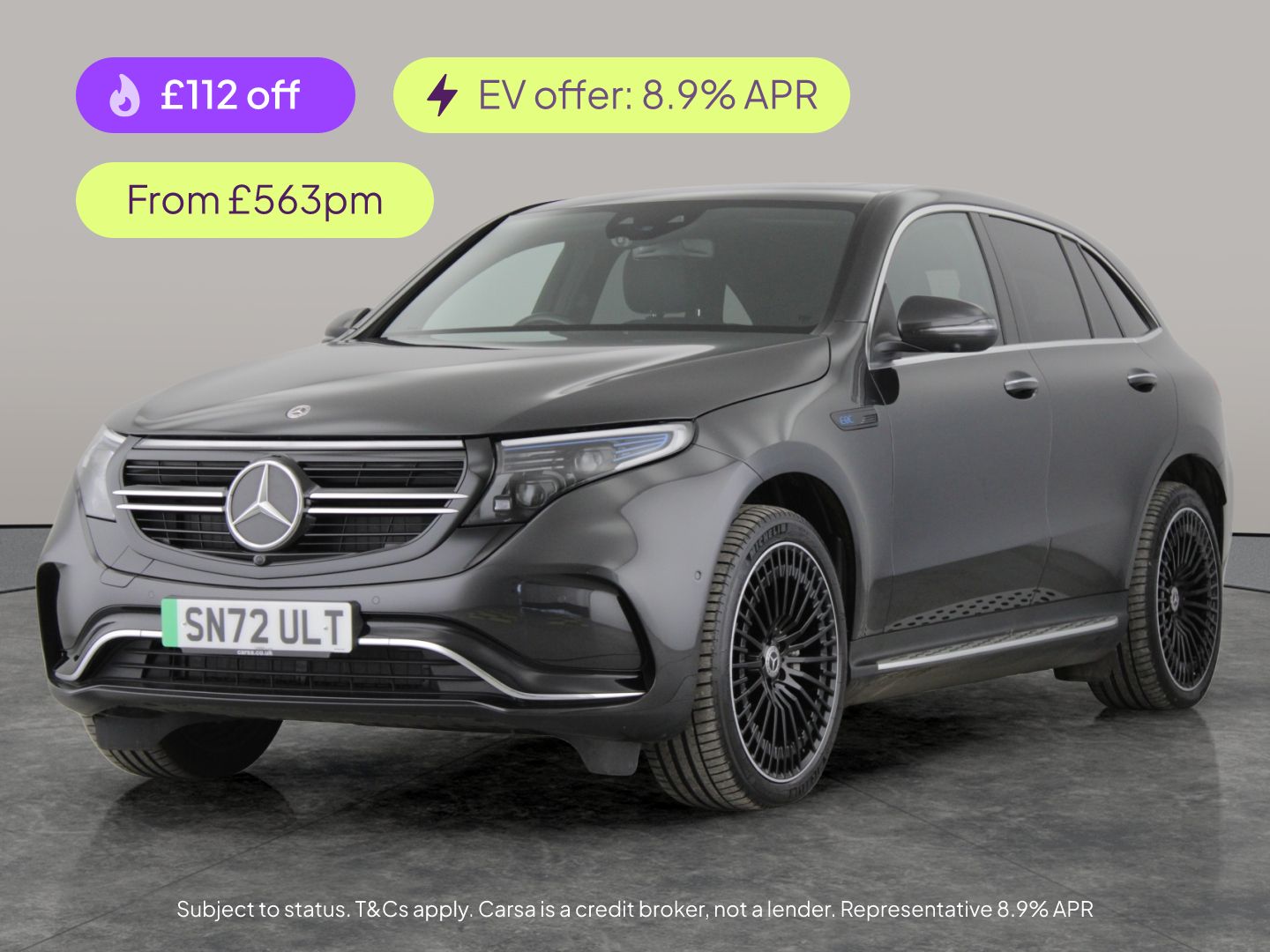 Used Mercedes-Benz EQC 2022 for sale - 76933431: Photo 1