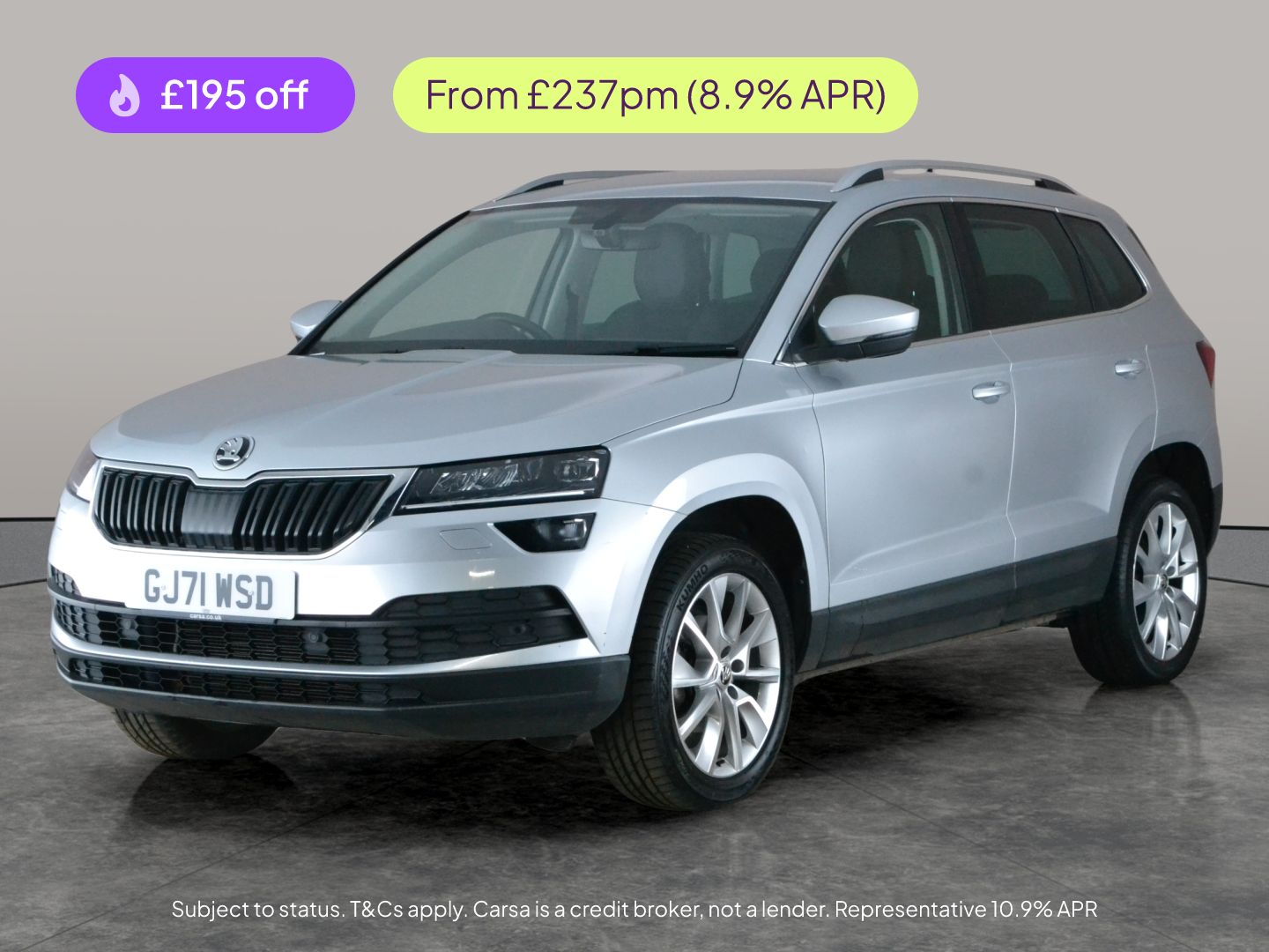 Used Skoda Karoq 2021 for sale - 77981303: Photo 1
