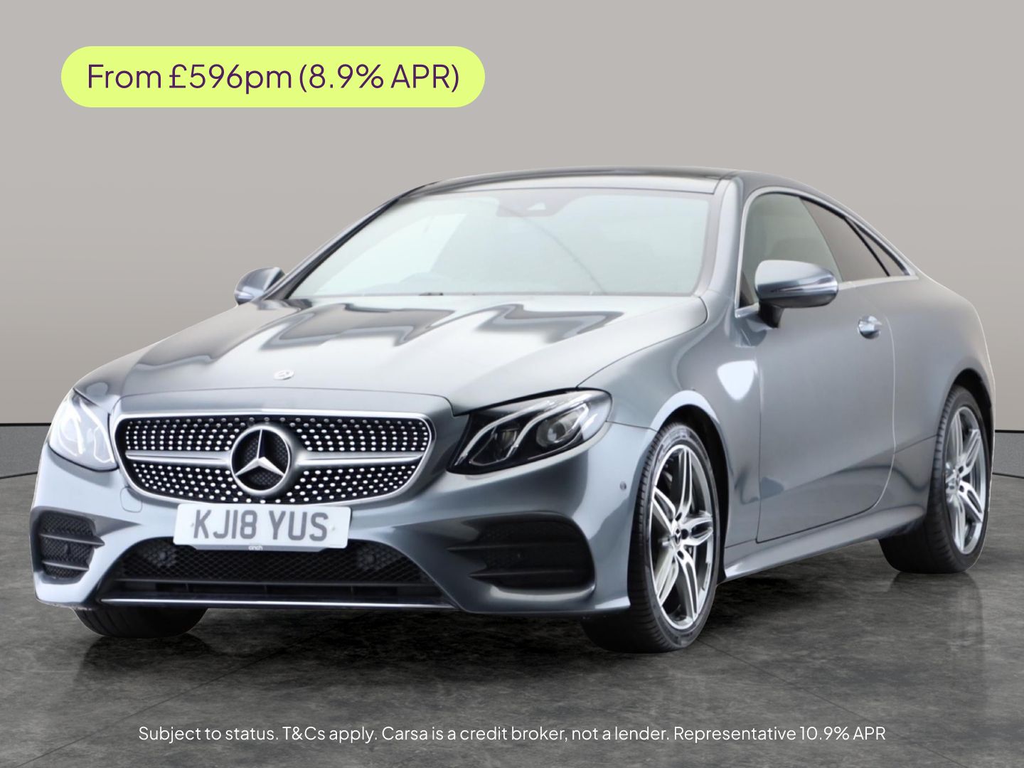 Used Mercedes-Benz E Class 2018 for sale - 77060887: Photo 1