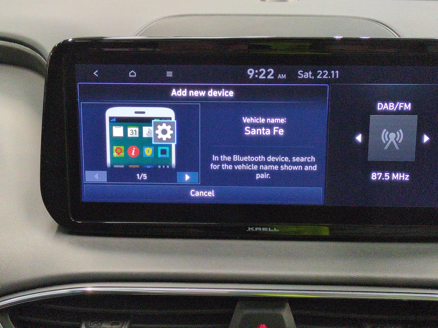 Used Hyundai Santa Fe 2022 for sale - 76875449: Photo 17