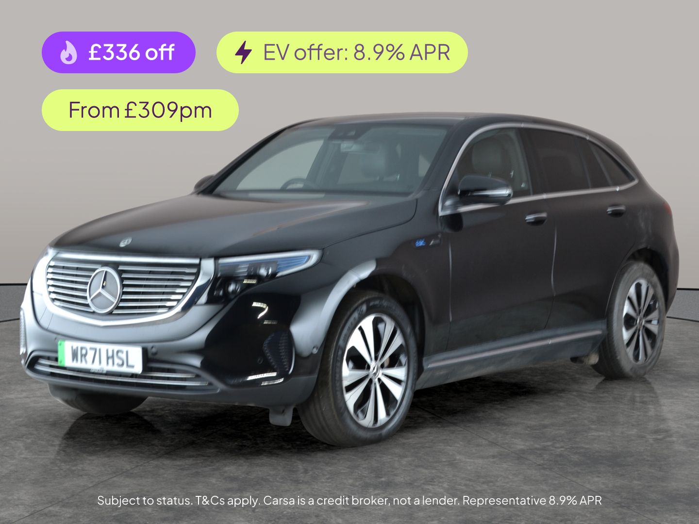 Used Mercedes-Benz EQC 2021 for sale - 77086413: Photo 1