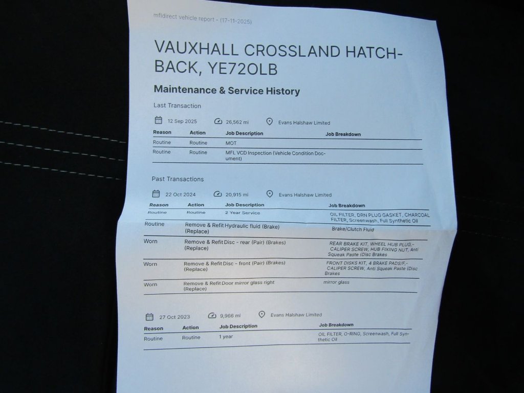 Used Vauxhall Crossland 2022 for sale - 76900797: Photo 19